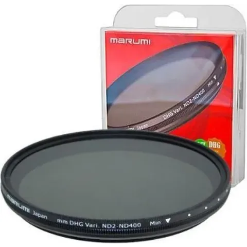 Marumi Grijs Variabel Filter DHG ND2-ND400 62 mm