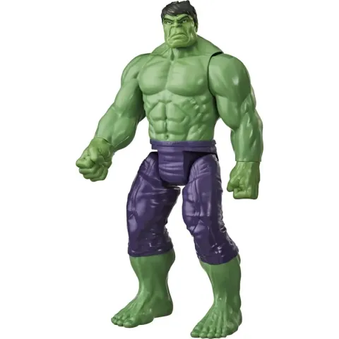 Marvel Avengers Titan Heroes Figuur Deluxe Hulk - Speelfiguur 30cm