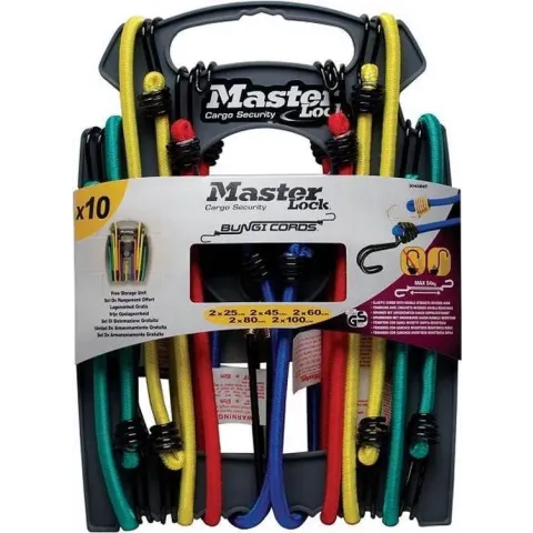 MasterLock Twin Wire™- 10 Snelbinders met dubbele haak