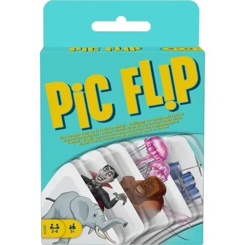 Mattel Games Pic Flip Kaartspel