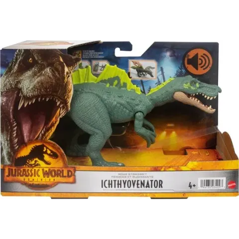 Jurassic World Roar Strikers - Ichthyovenator - Actiefiguur - Dinosaurus Speelgoed