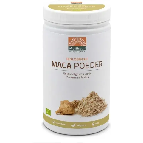 Mattisson / Active Maca Poeder Biologisch – 1000 gram