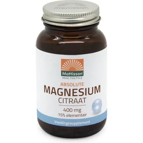 Mattisson Active Magnesium Citraat 400mg