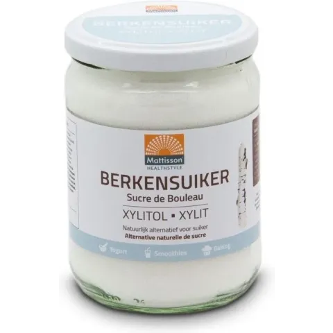 Mattisson / Berkensuiker Xylitol Natuurlijke Zoetstof - 400 gram (MT4118)