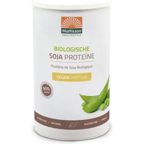 Mattisson - Biologische Soja Proteïne poeder 90% - 350 g
