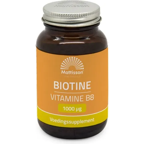 Mattisson - Biotine - Vitamine B8 - 1000mcg - 60 tabletten