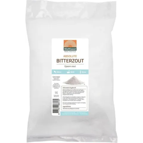Mattisson Bitter Salt Epsom Refill Bag