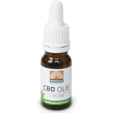 Mattisson cbd olie 2.78% 10 ml