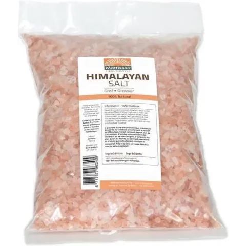 Mattisson - Himalayan Keukenzout Salt Grof Coarse - Navulzak
