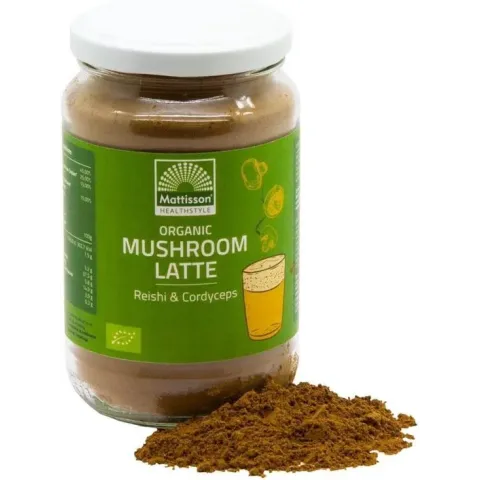 Mattisson / Mushroom Latte Reishi – Cordyceps BIO - 160 gram (MT2095)