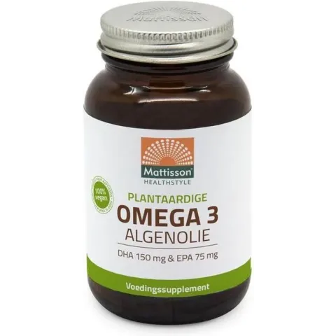 Mattisson Omega 3 algenolie - 60 capsules