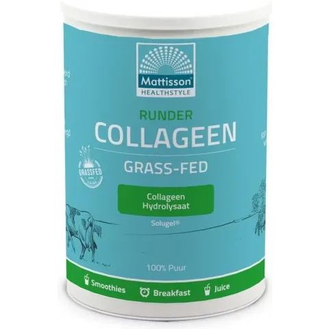Mattisson / Runder Collageen Grass-Fed Solugel® - 300 gram