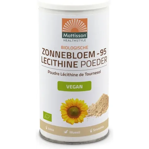 Mattisson Zonnebloem lecithine poeder bio