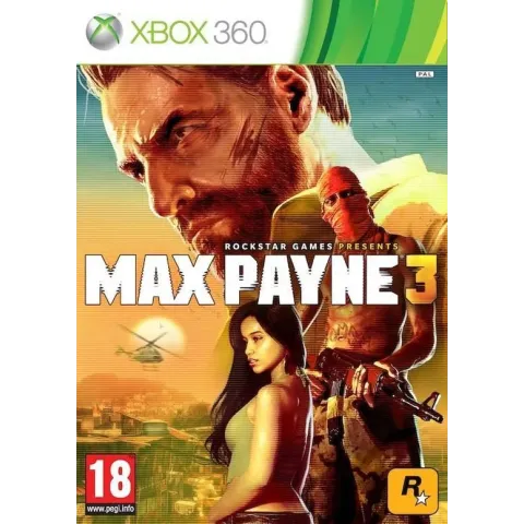 Max Payne 3 With Cemetery Multiplayer Map /X360