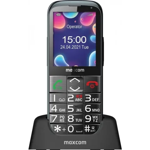 Maxcom comfort MM724 - Eenvoudige mobiele telefoon Senioren GSM