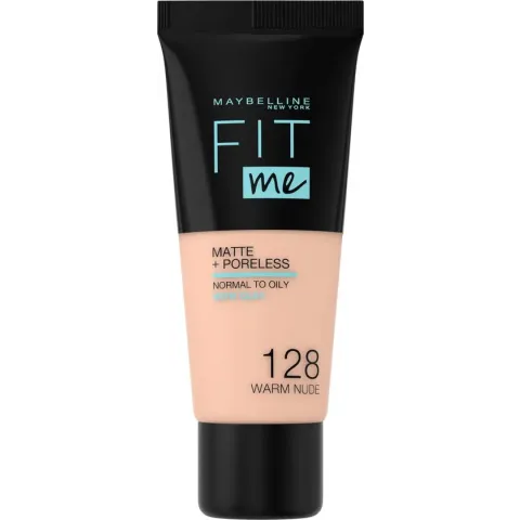 Maybelline Fit Me Matte & Poreless Foundation - 128 Warm Nude