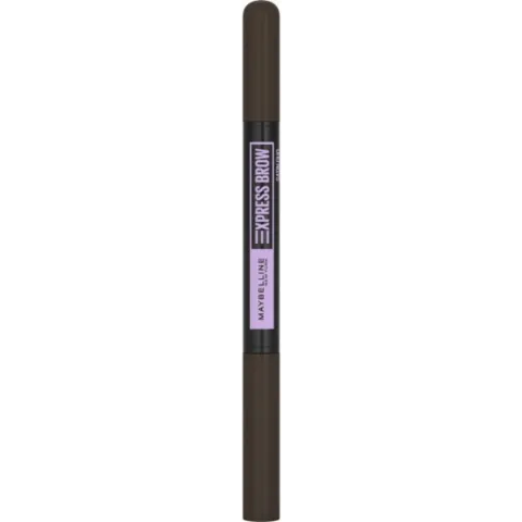 Maybelline New York - Express Brow Duo - 05 Black Brown - Bruin Wenkbrauwpotlood en Poeder