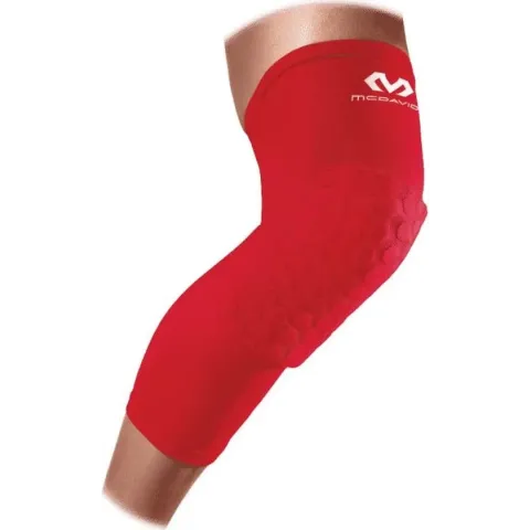 Mcdavid Hex Been Sleeves / Paar - Rood | Maat: XL