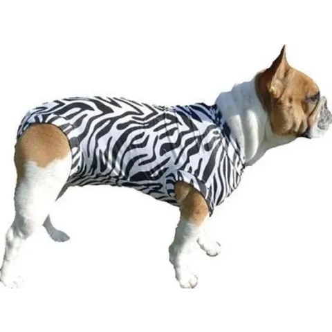 Medical Pet Shirt Hond Zebra Print - M
