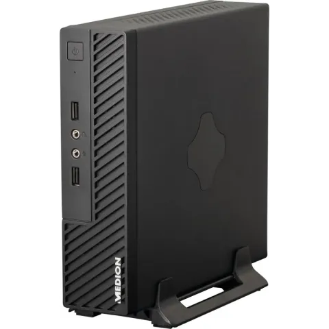 Medion Akoya S23005 - Mini PC - Intel Core i3- 8 GB RAM - 256 GB SSD - VESA - Windows 11 Home - Zwart