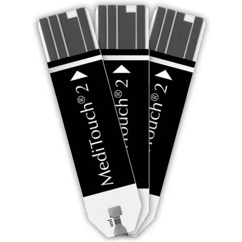 Meditouch 2 teststrips - Bloedsuikermeter