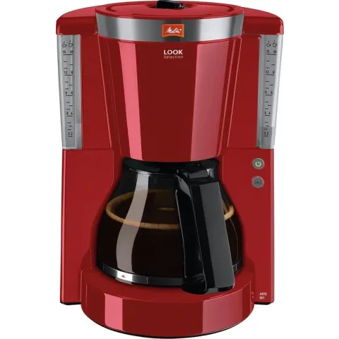 Melitta Look IV - Filter-koffiezetapparaat - rood