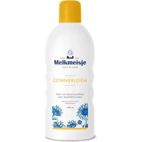 Melkmeisje Bad & Douche Zonnebloem - 1000 ml - Douchecrème