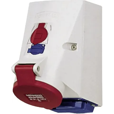 MENNEKES 1649 CEE-wandcontactdoos 16 A 5-polig 400 V, 230 V 1 stuk(s)