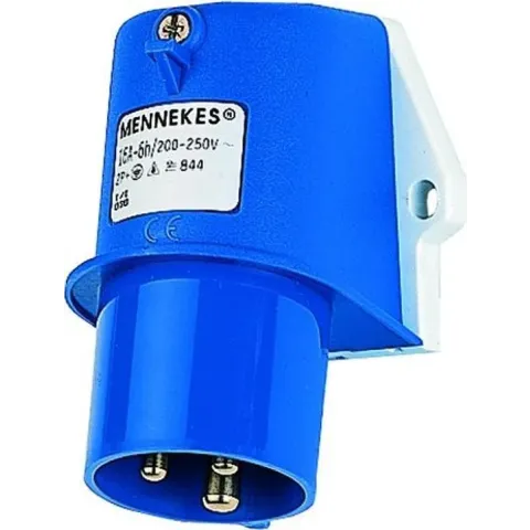 Mennekes cee-toestelcontactdoos CEEform bl, kunststof, IEC-str st 16A