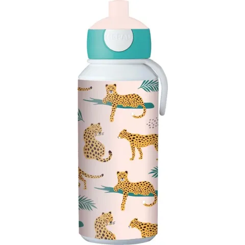 Mepal Campus Drinkfles Pop-up - Leopard