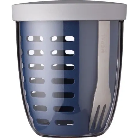 Mepal Ellipse Fruit Veggie Snackbox - 600 ml - Nordic Blauw