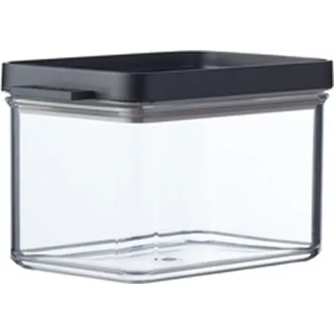 Mepal Omnia Bewaardoos - Opbergbox - Opbergdoos - Kaasdoos 700ml Zwart