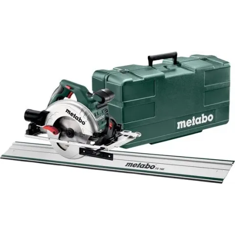 Metabo KS 55 FS Cirkelzaag en geleiderail (1600mm) in koffer - 1200W - 160mm
