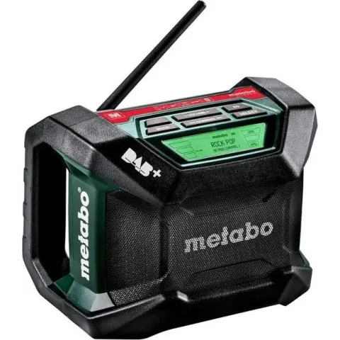 Metabo R 12-18 DAB+ BT 12V / 18V Li-Ion Accu bouwradio met DAB+ en Bluetooth - werkt op netstroom & accu
