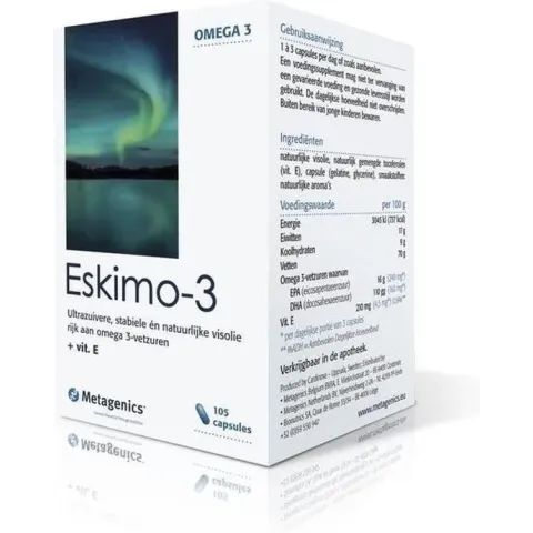 Metagenics Eskimo-3 Capsules 105 st