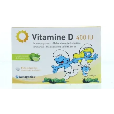 Metagenics Vitamine D 400 IE - 84 kauwtabletten
