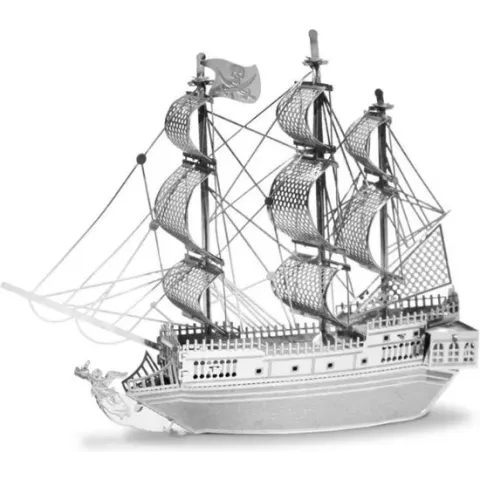 Metal Earth Modelbouw 3D Piratenschip - Metaal