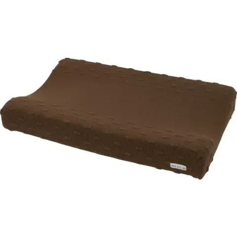 Meyco aankleedkussenhoes Knots - Chocolate - 50x70cm