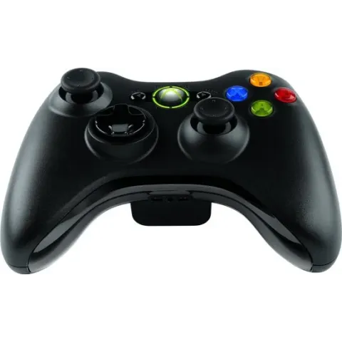 Microsoft Draadloze Controller - Zwart - Xbox 360 + PC