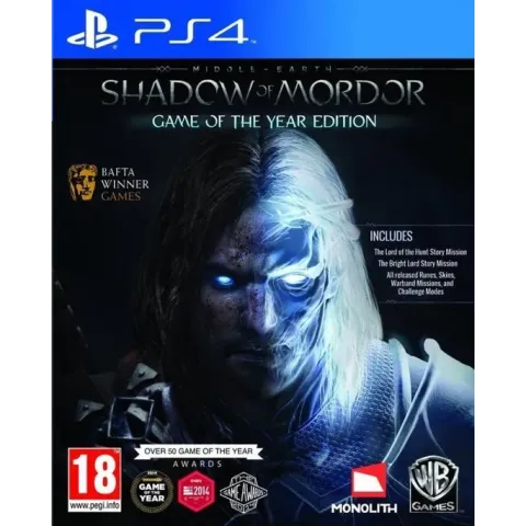Middle-Earth: Shadow of Mordor - Game of the Year Edition - PS4