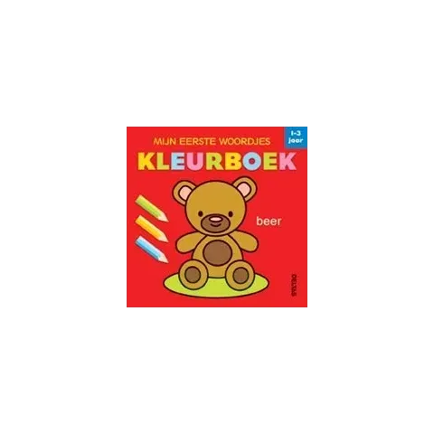 Mijn Eerste Woordjes Kleurboek (1-3 jaar)