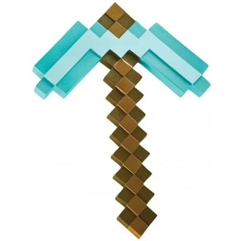 Minecraft Diamond Pickaxe (Plastic)