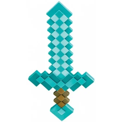 Minecraft Diamond Sword (Plastic)