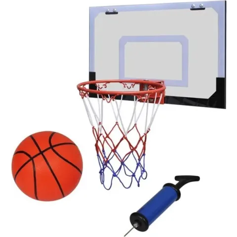 Mini basketbal set + bal & pomp