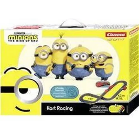 Minion Kart Racing - Carrera GO!!! racebaan - complete set werkend op batterijen