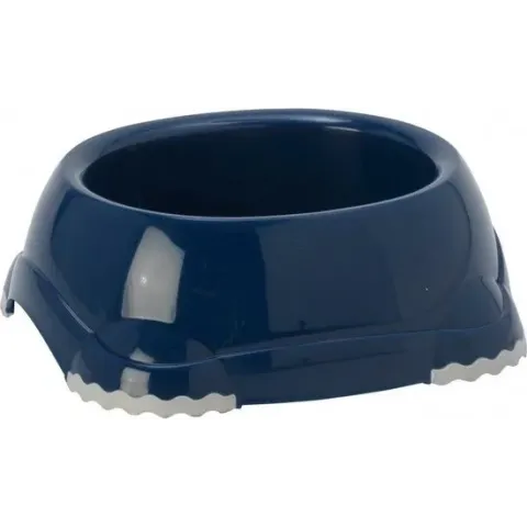 Moderna plastic kattenvoerbak smarty 1 donkerblauw