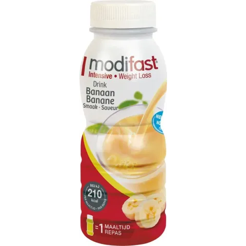 Modifast Intensive Drink Maaltijdvervanger - Banaan - 236 ml