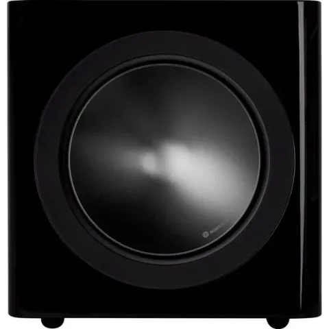 Monitor Audio Radius 390 - Krachtige Actieve Subwoofer - Hoogglans Zwart
