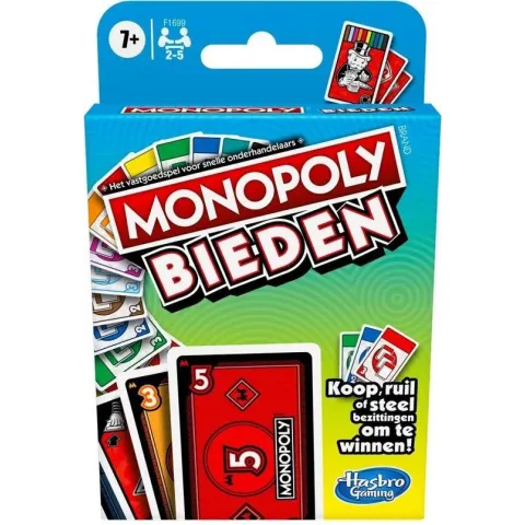Monopoly Bieden - Kaartspel