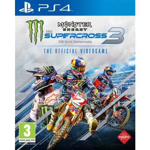 Monster Energy Supercross 3: The Official Videogame - PS4